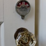 クラブハリエ 日牟禮カフェ - ドアノブ（お手洗い・使用中）