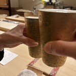 寿し道 桜田 - かんぱ〜い♪