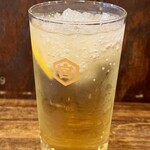 もつ焼たつや - 酎ハイ 500円(税込)