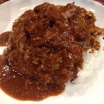 スズメバチ - カレーライス（900円）、ごはんの量は普通で注文。
