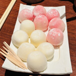 こすぎ畑 - デザートの雪見だいふく風のアイス