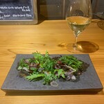 ブラッスリー 航 - 料理写真:サワラのカルパッチョ（ハーフ）