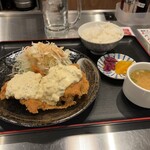 串かつ 七福神 - チキン南蛮？