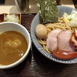 長男、もんたいちお - 特製つけ麺大盛り（１４５０円）
