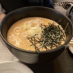 かんだやぶそば - 山かけそば　(寒) とろろの中に蕎麦が沈んでいます。