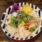 ソババル チリエージョ - フレッシュトマトクリームそば