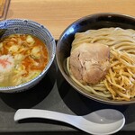 舎鈴 - 海老つけめん並盛