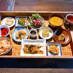 農家レストラン紡 - つむぐ定食