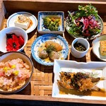 農家レストラン紡 - つむぐ定食