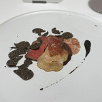 Takumi - 和牛の生ハムとローストビーフ