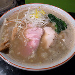 666 - 【限定】濃厚煮干し中華そば（800円）