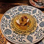 NIKUSYO taku ohira - 焼きフグの上海蟹みそのせ