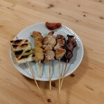 酒場BEETLE - 料理写真:串焼き五種盛り