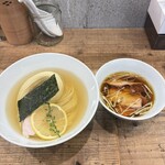 3931WORKS. - 昆布水つけ麺(麺大盛) 1,170円