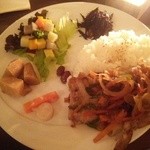 かみむら食堂 - 豚しょうが焼き定食