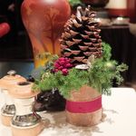 アピシウス - 2014年クリスマスバージョンのテーブルセッティング