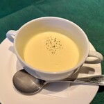 グリル満天星 麻布十番 - コーンポタージュ