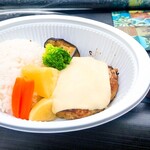 G.G＆バーグ - テイクアウトチーズハンバーグ(和風ガーリックソース)