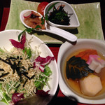 食い処あだち - ヘルシー御膳の一部