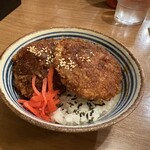忠治食堂 - ミニソースカツ丼