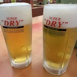 ラーメン山岡家 - 生ビール600円
