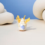 BAKE CHEESE TART Ekie 히로시마점 - 베이크 더 소프트 아이스크림 더블 치즈(컵)