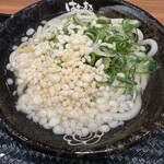 はなまるうどん - 料理写真:かけうどん中