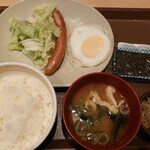 松屋(松のや併設) 久留米国分バイパス店 - 