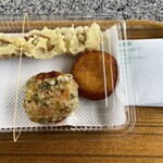 山越うどん - テイクアウト用パックがあった