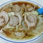 林屋食堂 - 【2014.12.30(火)-チャーシューワンタン麺(並盛)570円】