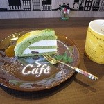 Kohikan Hana Ichi Momme - 抹茶のムースケーキと珈琲をいただきました