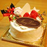お菓子のアトリエ　アルチザン　 - クリスマスケーキ 4号