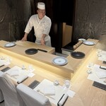 銀座 鮨 佑 - 個室カウンター
