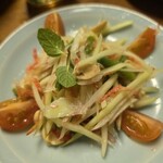 麦酒宿 まり花 - 青パパイヤサラダ
