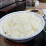 中根うどん 白金店 - ご飯大盛りは+100円