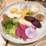 Hokkaido Gourmet Dining 北海道 - 三浦野菜盛り合わせ 冷スタイル1210円