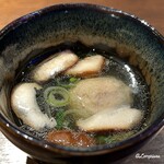 京都 スエヒロガリ - 柚子を効かせたつくねのスープ
