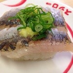 Sushi ro - 201412  スシロー ★あじ （108円）★