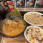 極中華蕎麦ひろた  - 準備完了！★極つけ麺中セット（1300円税込）肉増し（昼夜先客5名特典無料）★ 