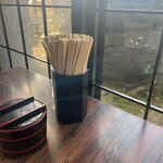 大力うどん - 卓上