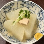 たん焼 忍 - 大根煮おかわり