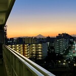 豆虎 - で、いつものように富士山がお迎え‼️