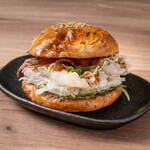 ウミハサム神戸 - 炙り大エビバーガー