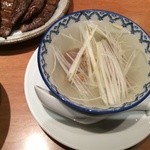 味の牛たん 喜助 横浜ランドマーク店 - テールスープ