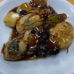中華料理 三木家 - 牡蠣がいっぱい