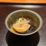 鉄板焼 土穂 - きかぶのおひたし