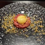 鉄板焼 土穂 - ユッケ