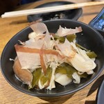 四文屋 - きのこのお浸し