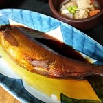 Yoshida - 迫力満点！　身がパンパンに締まった鮎錦煮