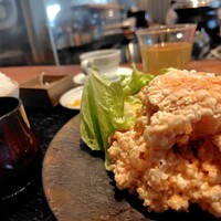 高ようじ - 鶏の唐揚げ御膳 1700円